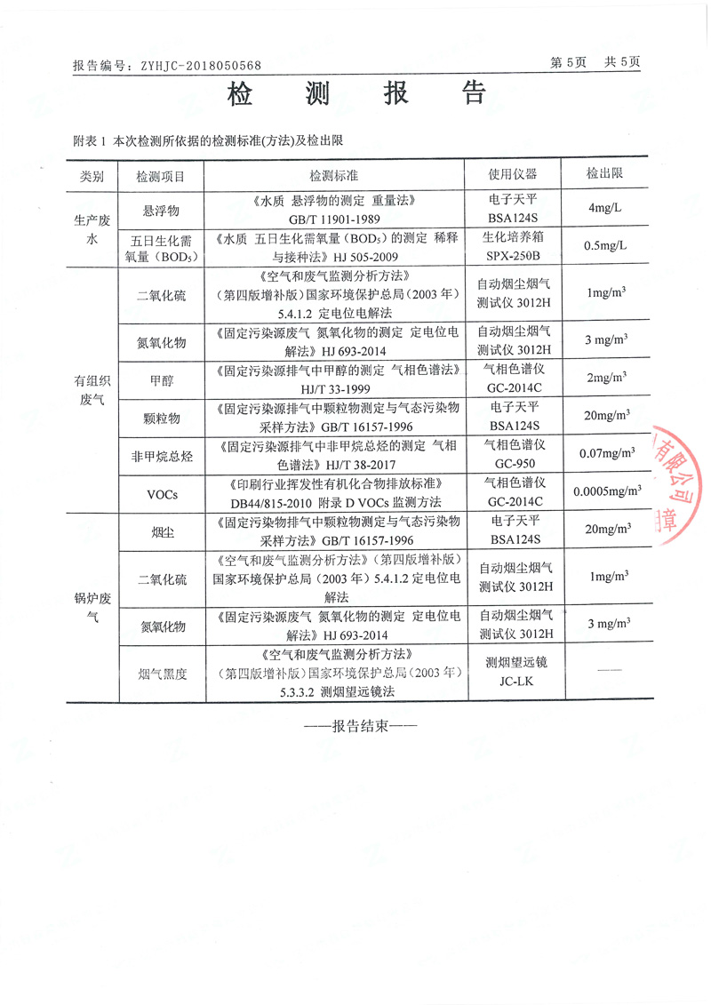 2018ag亚娱集团(Asia Gaming)坪山分公司“三废”检测报告_页面_4